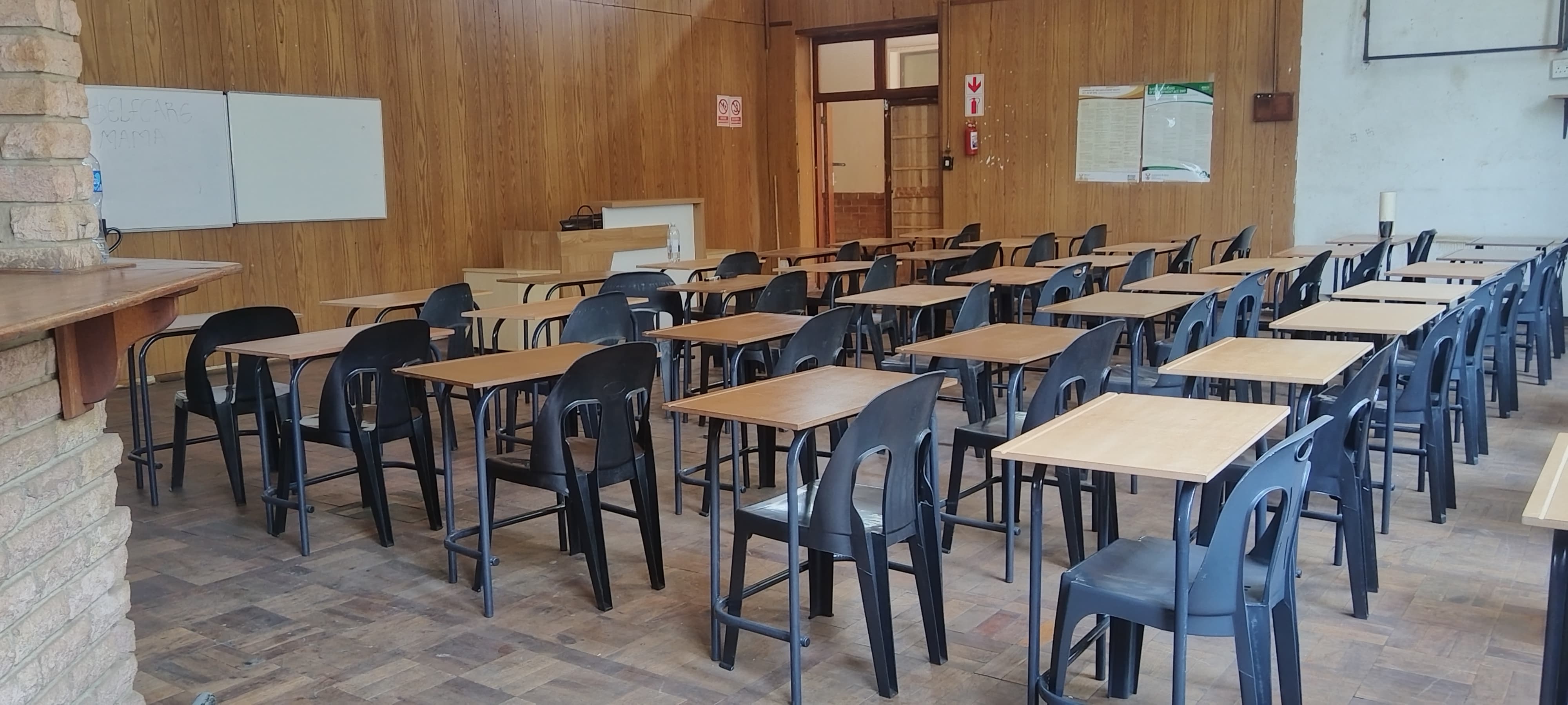 SelfCare Mama classroom set up for theory training